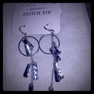 COPY - Stitch Fix Towne and Reese silver earrings
